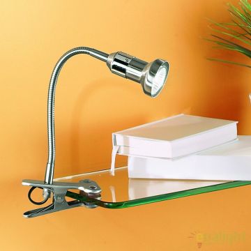 Veioza / Lampa cu clips Seba Str 10-389/1 satin OR