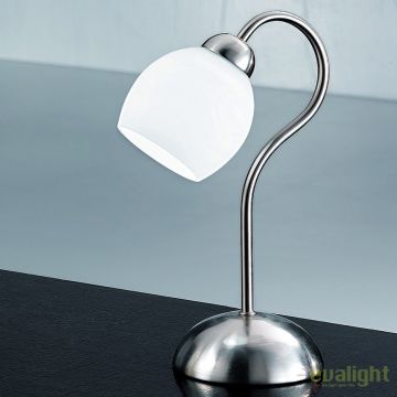 Veioza / Lampa de masa clasica Tulpo LA 4-1098/1 satin OR
