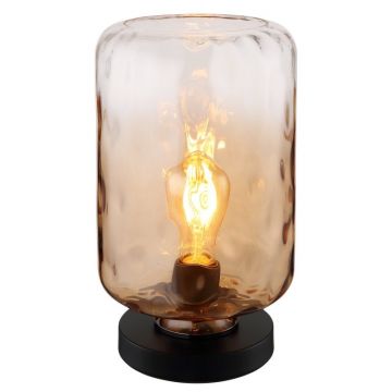 Veioza/Lampa de masa design decorativ DARINA chihlimbar