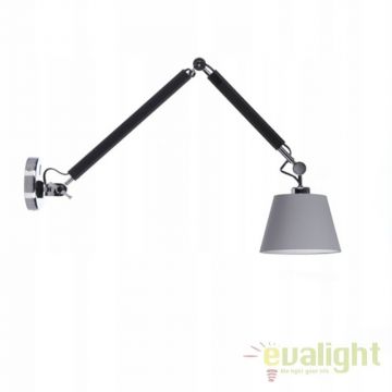 Aplica perete directionabila design modern ZYTA S gri