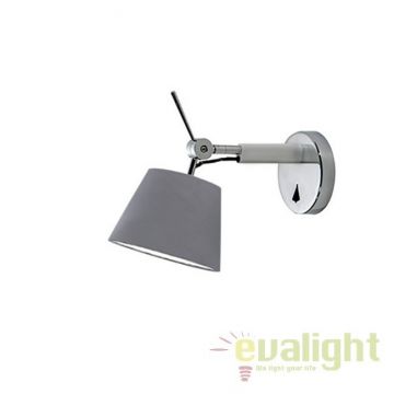 Aplica perete directionabila design modern ZYTA XS ALU gri