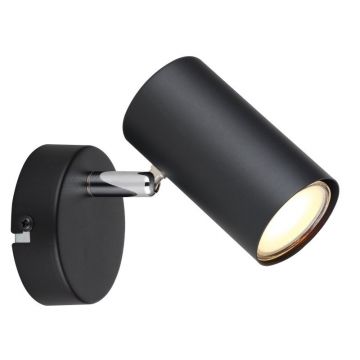 Aplica/Spot directionabil stil minimalist ALLVI negru