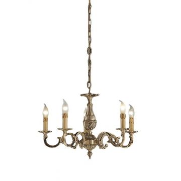 Candelabru 5 brate clasic LUX realizat manual Willy