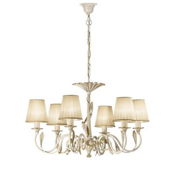 Candelabru 6 brate LUX realizat manual Greta