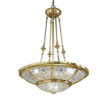 Candelabru elegant LUX realizat manual Crystal Glass - Giotto