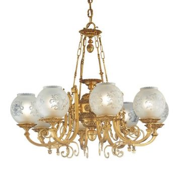 Candelabru LUX design clasic realizata manual Mary