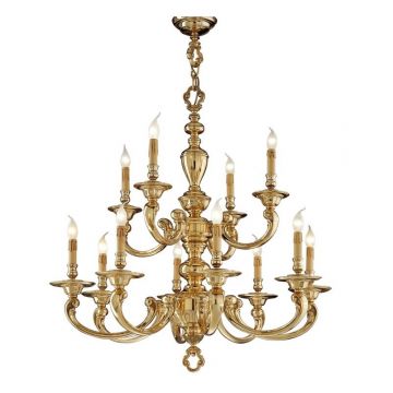 Candelabru XL cu 12 brate LUX realizat manual Otello