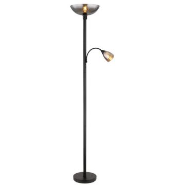 Lampadar/Lampa de podea BLADE negru/fumuriu