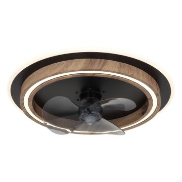 Lustra LED cu ventilator si telecomanda BOZAN