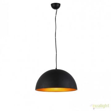 Lustra / Pendul modern design nordic Ã˜40cm MODENA negru/auriu