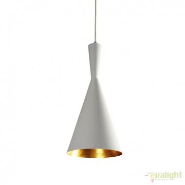 Pendul modern design nordic VITA alb/auriu