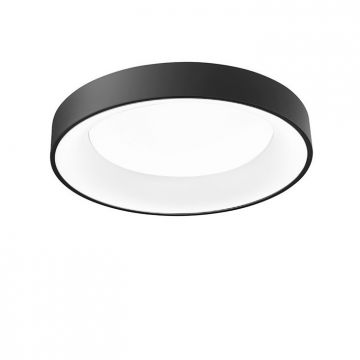Plafoniera LED dimabila cu telecomanda SOVANA TOP 55 neagra