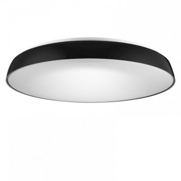 Plafoniera LED slim CORTONA 55 3000K neagra