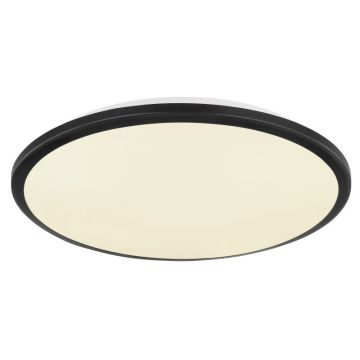 Plafoniera LED slim design circular XANDER negru