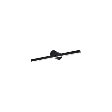 Aplica LED de perete pentru baie, IP54 design modern SHINE negru