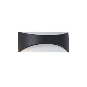 Aplica LED de perete pentru iluminat exterior IP65 Ding gri inchis
