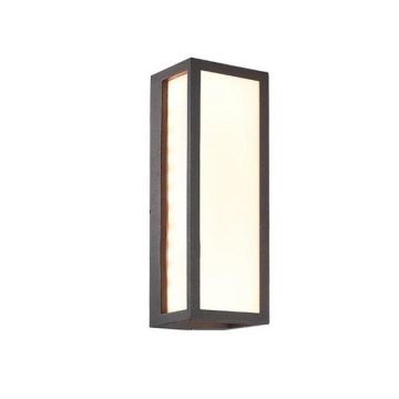 Aplica LED de perete pentru iluminat exterior, IP65 Lees grafit