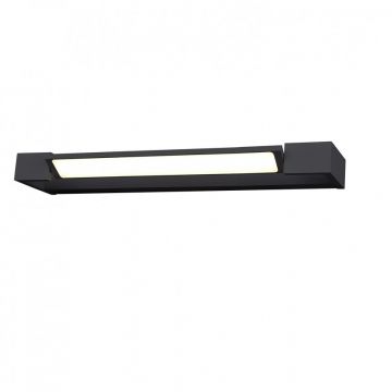 Aplica LED pentru baie directionabila 4000K Dali 60 neagra