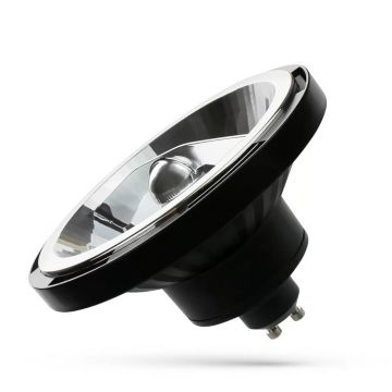 Bec GU10-AR111 negru 12W 3000K