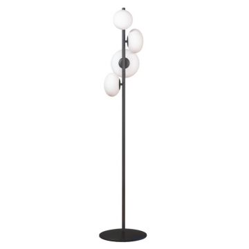 Lampadar, Lampa de podea moderna Omi negru
