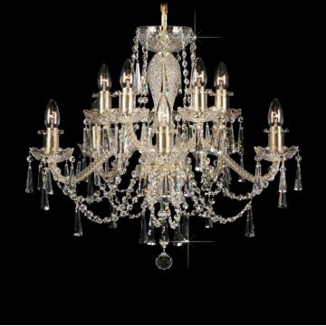 Lustra 8 brate cristal Bohemia L11 009/10/3-K