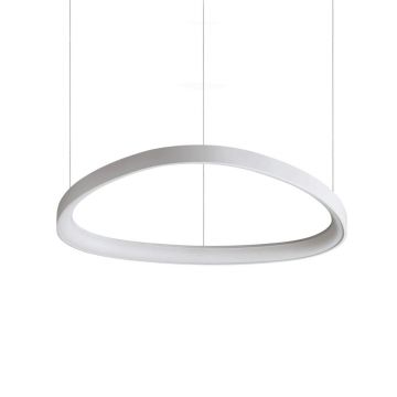 Lustra LED suspendata design circular Gemini sp d061 on-off 2700k alba