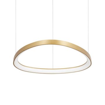 Lustra LED suspendata design circular Gemini sp d061 on-off 2700k aurie