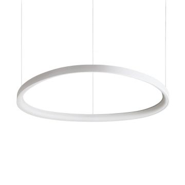 Lustra LED suspendata design circular Gemini sp d081 on-off 2700k alba