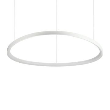 Lustra LED suspendata design circular Gemini sp d105 on-off 2700k alba
