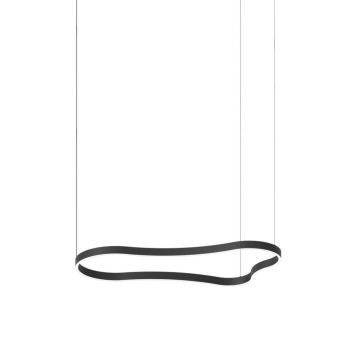 Lustra LED suspendata Waves-2 sp negru