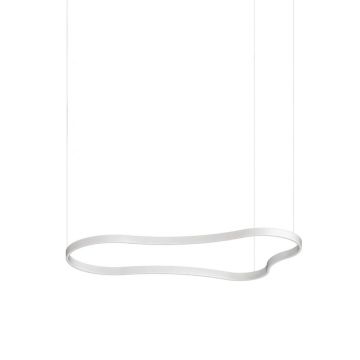 Lustra LED suspendata Waves-3 sp alba