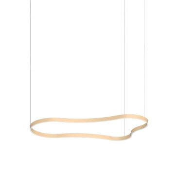 Lustra LED suspendata Waves-3 sp aurie