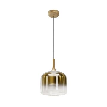 Lustra/Pendul LED design modern Spirito auriu