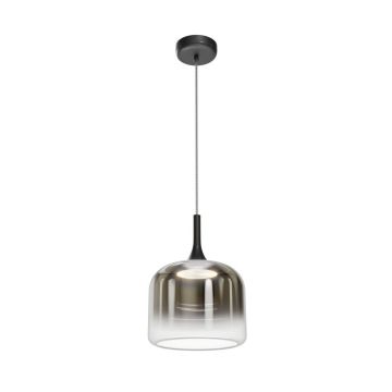 Lustra/Pendul LED design modern Spirito negru