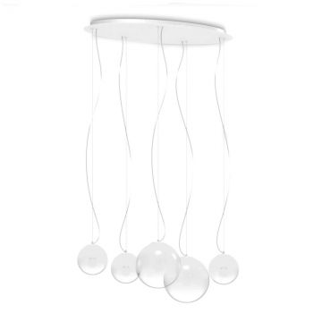 Lustra suspendata design decorativ Mapa opal sp5