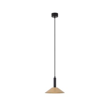 Pendul LED design modern Sindra negru, auriu