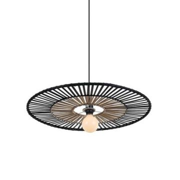 Pendul, lustra design modern Lian negru 40cm