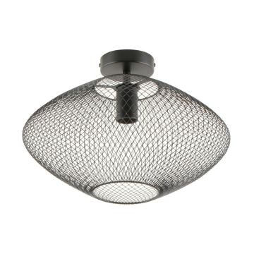 Plafoniera metalica design decorativ ORION negru 38cm