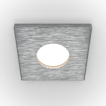Spot incastrabil design tehnic IP65 Stark argintiu 8,4x8,4cm