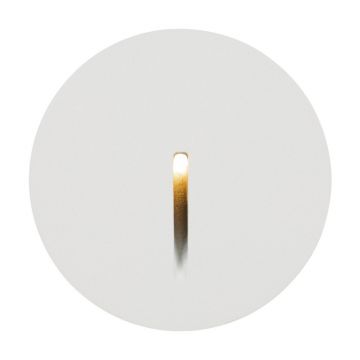 Spot LED incastrabil scari / perete exterior IP54 Lock alb
