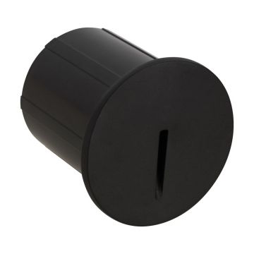 Spot LED incastrabil scari / perete exterior IP54 Lock negru