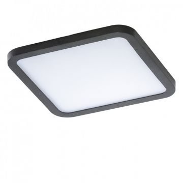 Spot LED pentru baie incastrat IP44 Slim 15 square 3000K negru
