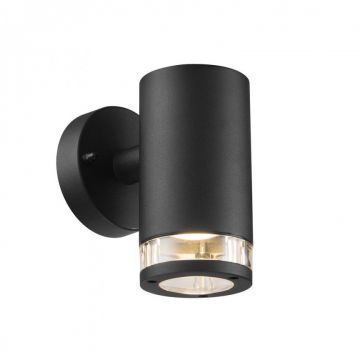Aplica de perete exterior stil modern Birk I neagra 45521003 NL