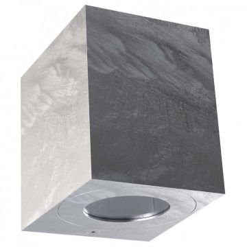 Aplica LED ambientala de exterior IP44 Canto Kubi 2 galvanizat 49711031 NL