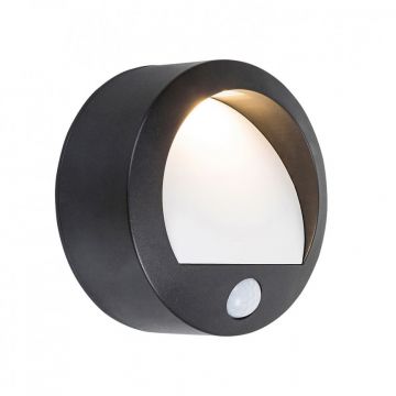 Aplica LED de exterior pentru scari cu senzor de miscare Amarillo neagra 7969 RX