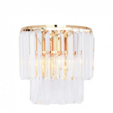 Aplica moderna design deosebit AMEDEO, auriu 17106/2W-GLD ZL