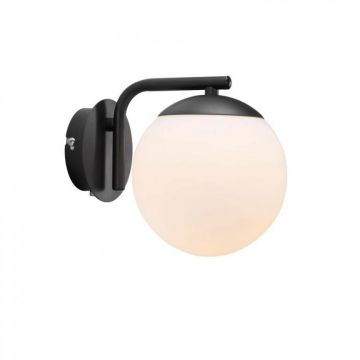 Aplica perete design nordic Grant, negru 47091003 NL