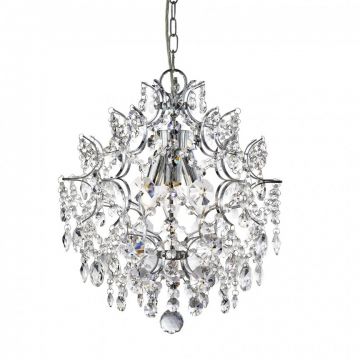 Candelabru cristal K9 design elegant Ã˜38cm Harrietta 7673-3CC SRT