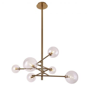 Lustra design industrial, minimalist Lollipop 6L P0294 MX