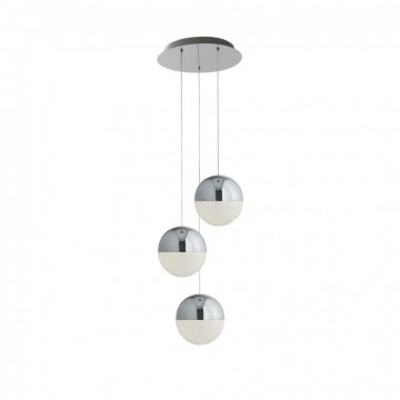 Lustra LED design modern Ã˜35cm Marbles 3L 5842-3CC SRT